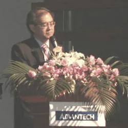Advantech CEO K.C. Liu described a new approach to the market at the Worldwide Partner Conference in Suzhou, China. Advantech CEO K.C. Liu described a new approach to the market at the Worldwide Partner Conference in Suzhou, China.