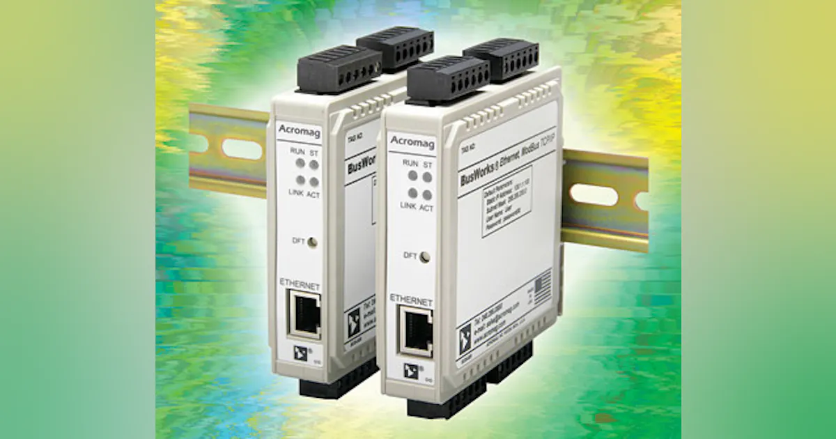 R Net Input Module Space-saving Ethernet Input Modules | Automation World