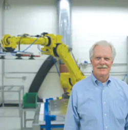 Energy Innovations turned to Fanuc robots to manufacture its concentrating photovoltaic system, says Bud Sherman, vice president Energy Innovations turned to Fanuc robots to manufacture its concentrating photovoltaic system, says Bud Sherman, vice president