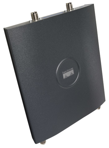 Aproximately 40 access points similar to the one shown here are mounted throughout 22 Nestle Purina plants that have been organi