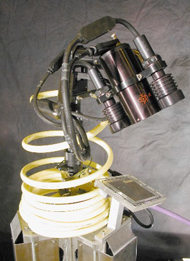 An example of a radiation-tolerant video camera.