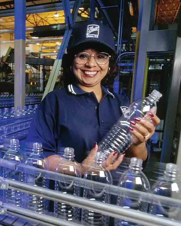 Ball Corp., which makes beverage and food containers, among other products, is converting more than 40 factories from seven diff