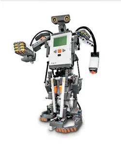NI?EURs LabView is used to program the Lego Mindstorms NXT robot. NI?EURs LabView is used to program the Lego Mindstorms NXT robot.