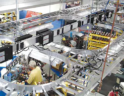 Executive Mark Birmingham says that moving to a cellular production system helped boost productivity by up to 30 percent. Executive Mark Birmingham says that moving to a cellular production system helped boost productivity by up to 30 percent.