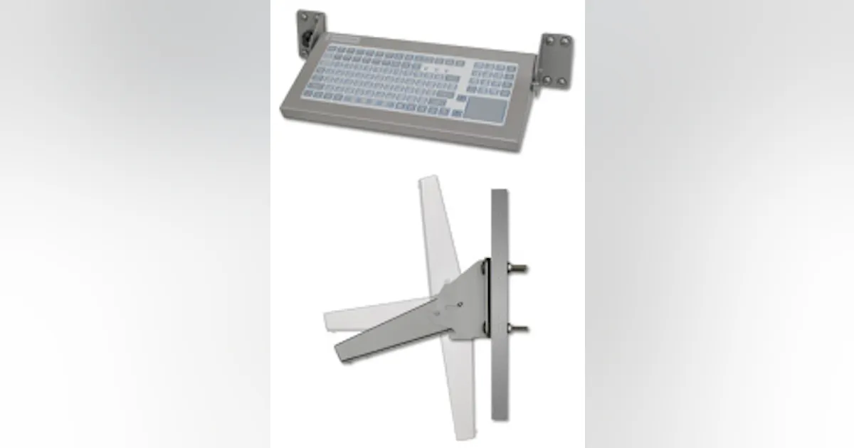 Wall Mount Folding Keyboards for Low-Profile Installations | Automation ...