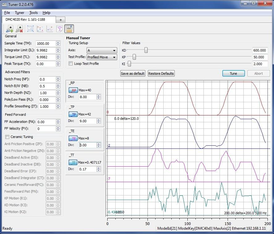 GalilSuite motion control software
