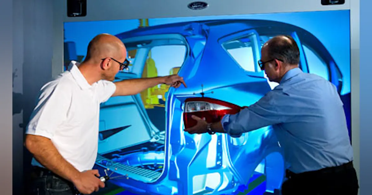 Ford Vtech Ford Uses Virtual Reality to Reduce Costs | Automation World
