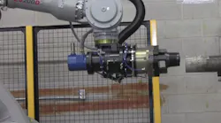 Aw 12543 Threader Robot Approaching Pipe