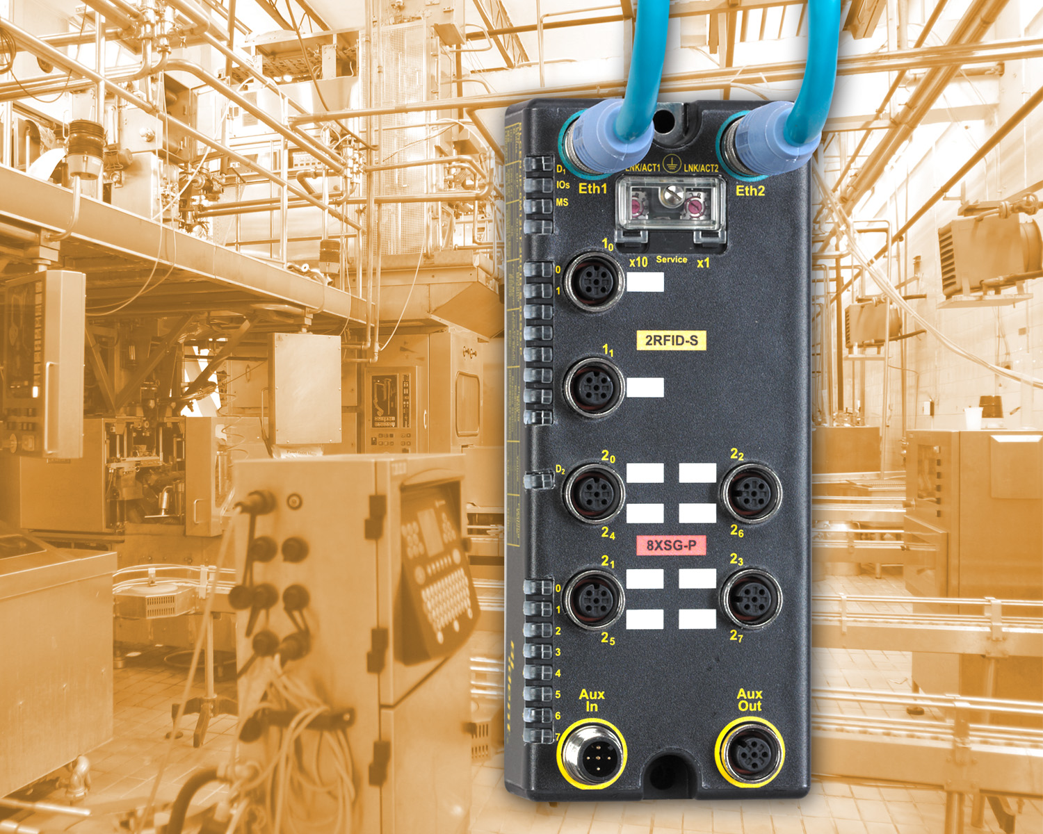 On-Machine Ethernet Block I/O