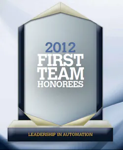 2012 First Team Honorees 2012 First Team Honorees
