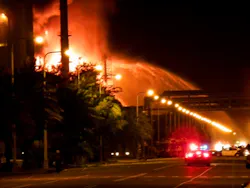 FPG fire, July 2010