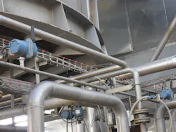 Emerson Rosemount wireless transmittters at the Enomondo biomass power plant at Faenza, Italy. Source: Emerson Process Management Emerson Rosemount wireless transmittters at the Enomondo biomass power plant at Faenza, Italy. Source: Emerson Process Management