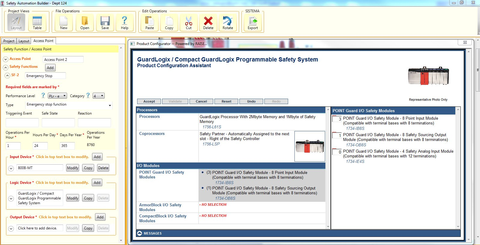 Machine Safety Software