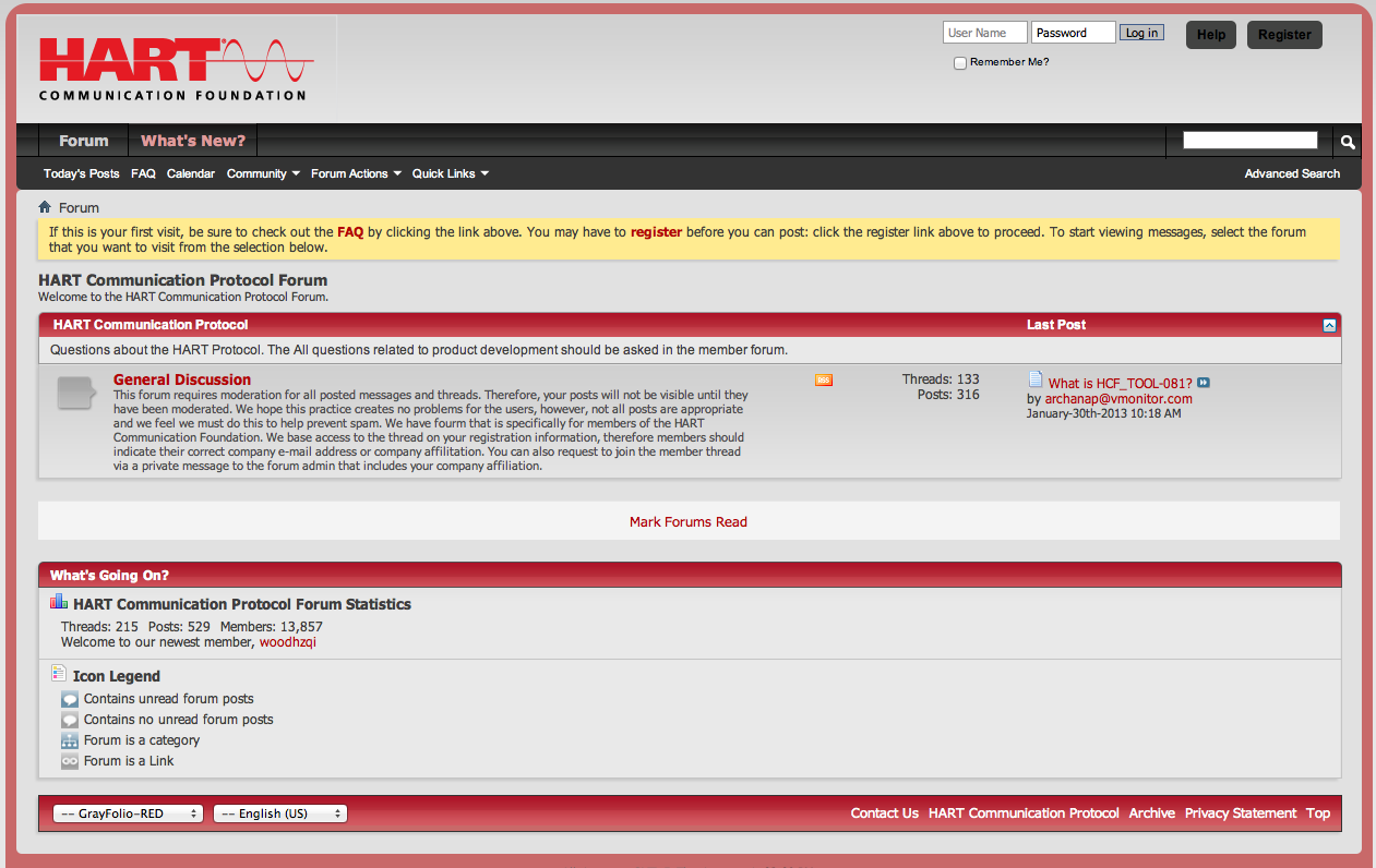 WirelessHART information from www.hartcomm.org