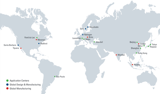 Kollmorgen expands motion control operations globally