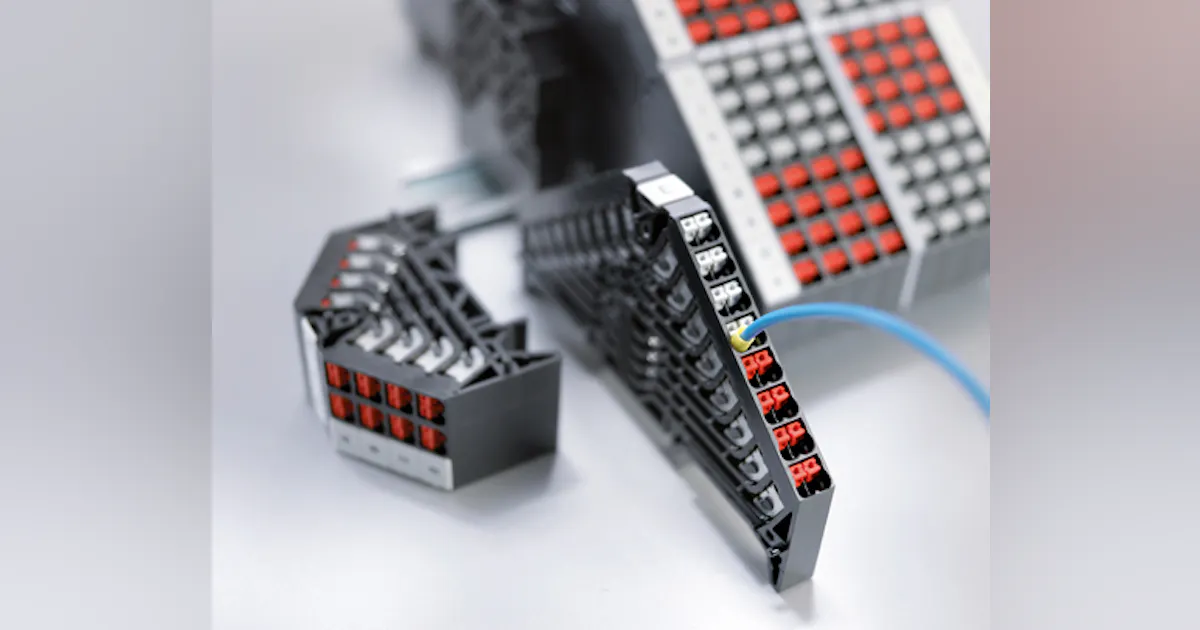Marshalling Distribution Frame High Density Marshalling and Distribution Terminals | Automation World