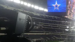 Twelve Falcon 2 CMOS color cameras from Teledyne Dalsa are located throughout an NFL stadium to capture images for instant replay images.
