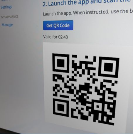 QR Code for Private Cloud BYOD