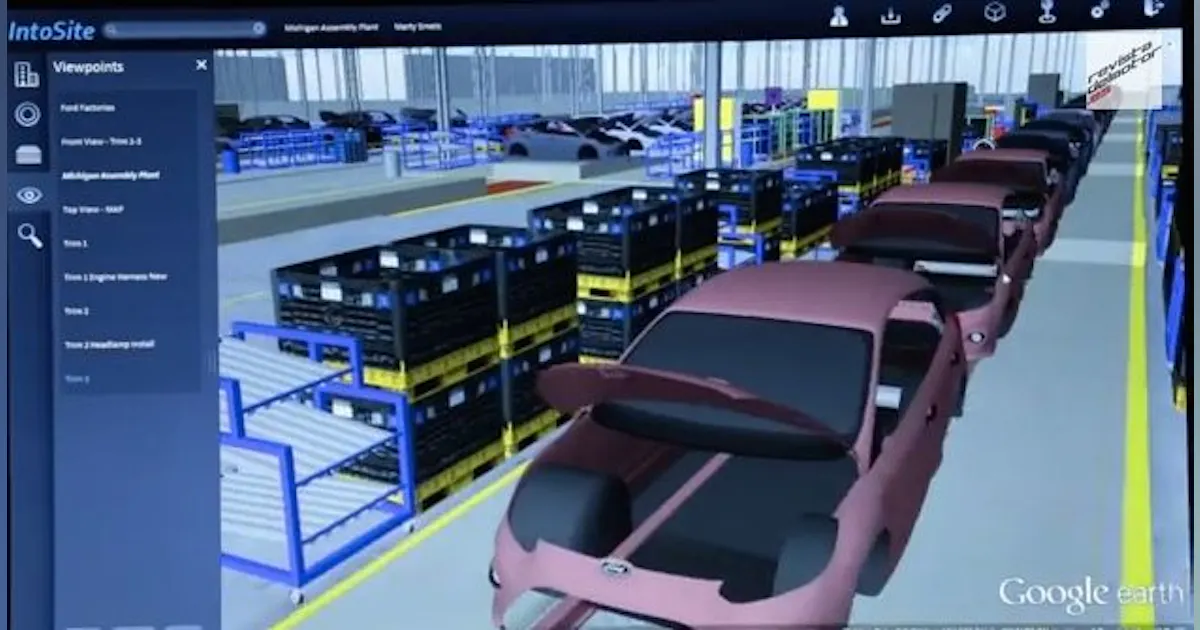 Ford Uses Google Earth for Manufacturing Collaboration | Automation World