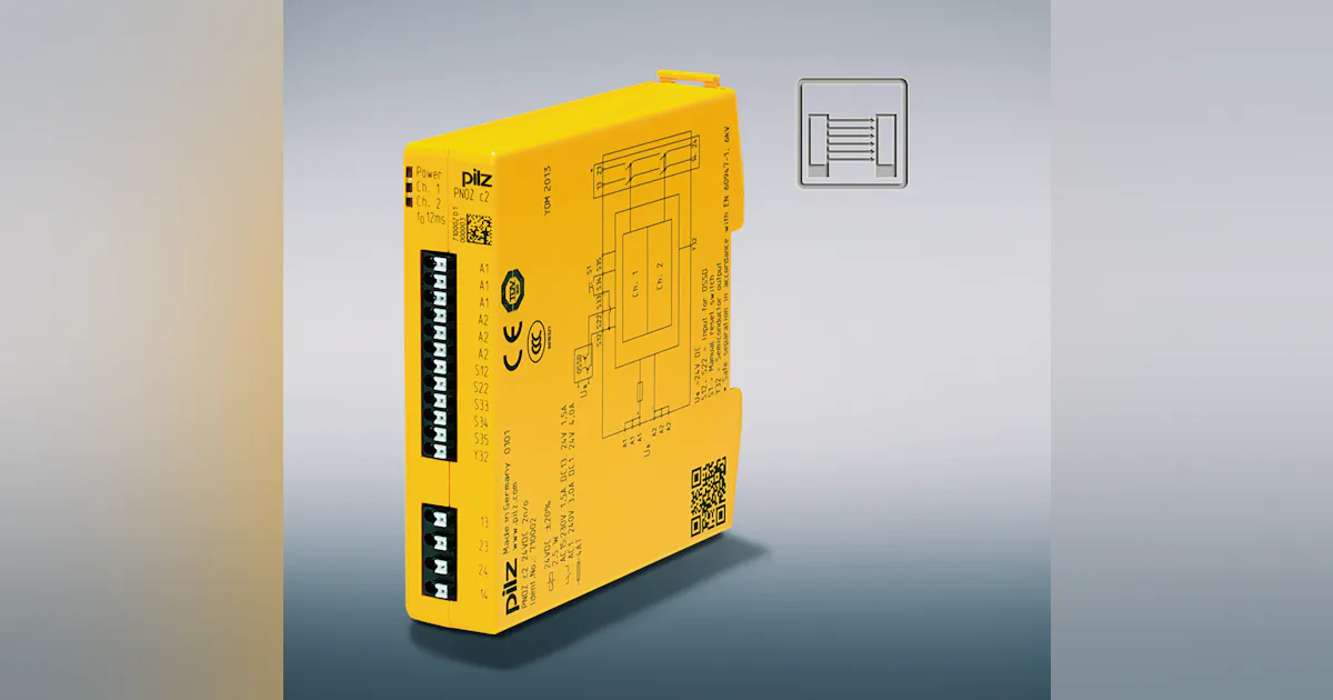 787313 Pilz: Safety Relay | Automation World