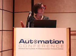 Lee Visci, General Motors, at The Automation Conference 2014 Lee Visci, General Motors, at The Automation Conference 2014