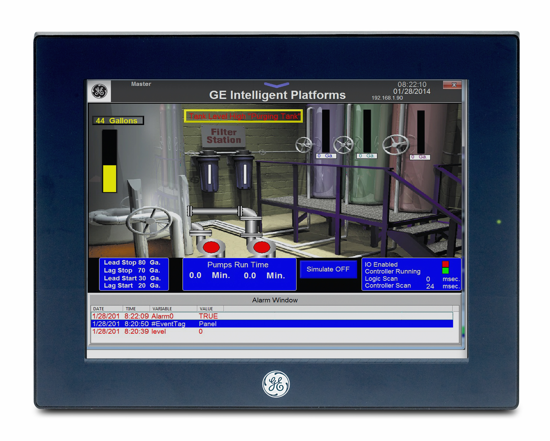 Aw 26106 Quickpanel 12in Face