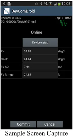 Procomsol Industrial App for HART Instruments Procomsol Industrial App for HART Instruments