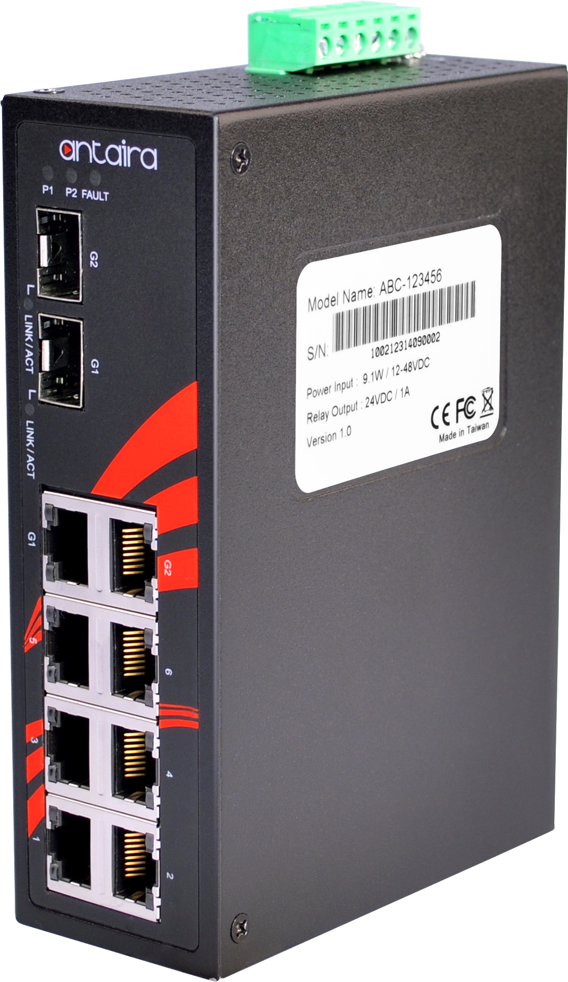Aw 57095 Antaira Lnx 0802c Sfp Fr