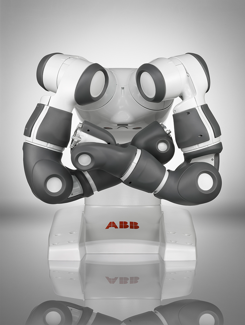 Close, safe interactions with humans are the goal of ABB&rsquo;s recently introduced YuMi robot.