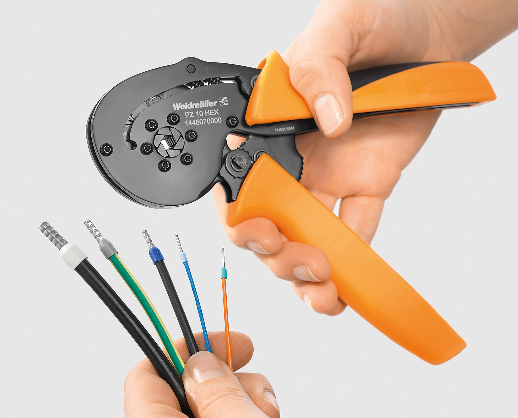 Weidmuller pz 10 hex and pz 10 sqr crimping tools