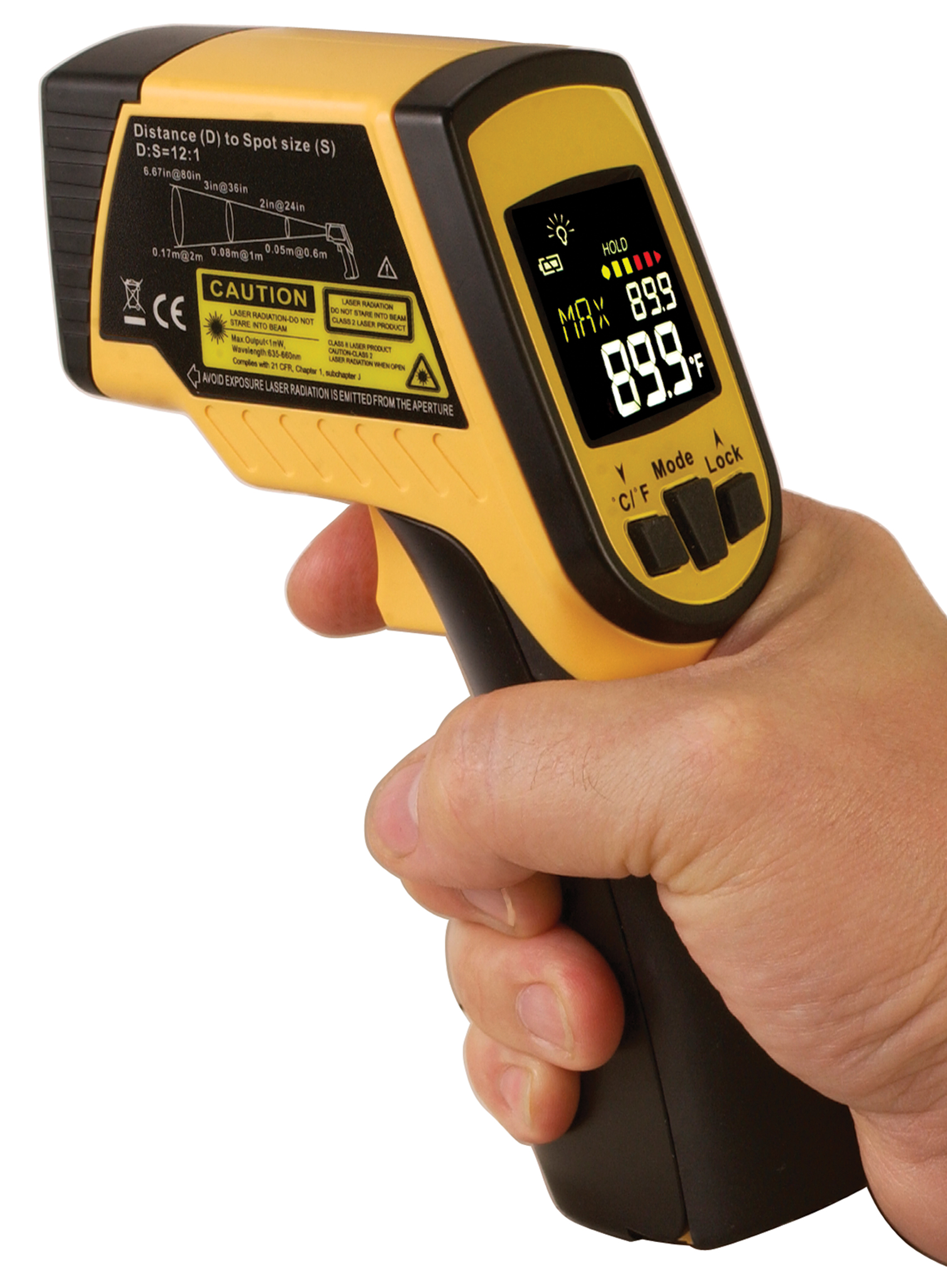 OMEGA Dual Laser Infrared Thermometer