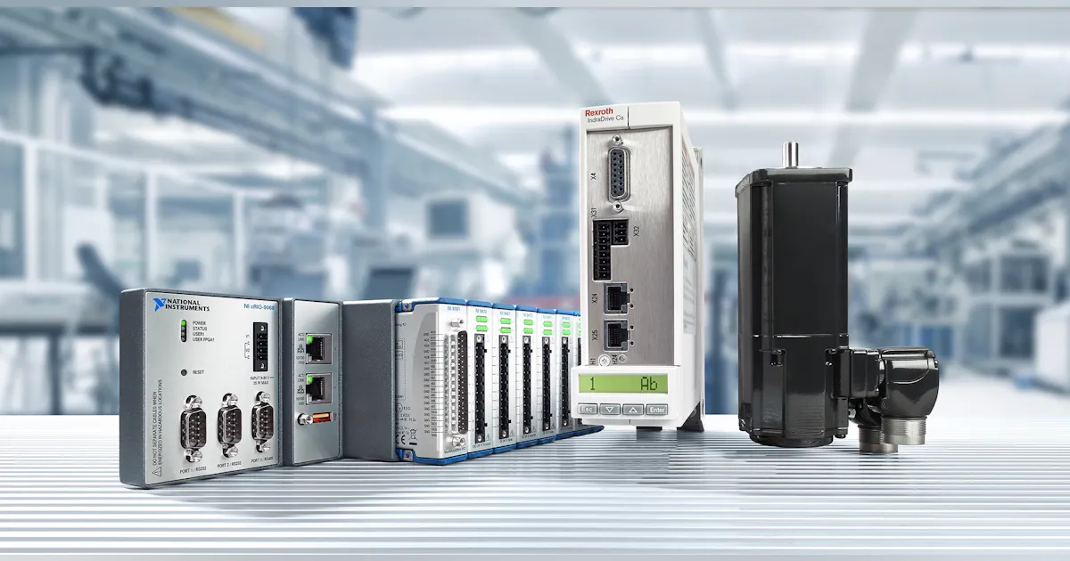 Rexroth Controller Bosch Rexroth and National Instruments Partner on Motion Control ...