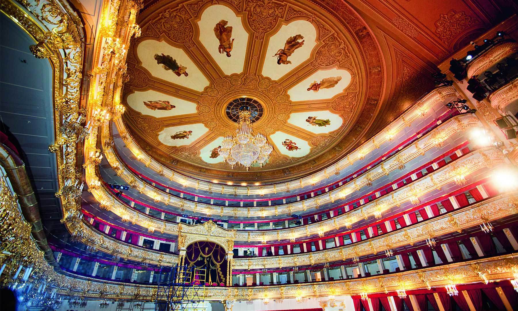 Since its renovation, Moscow&rsquo;s Bolshoi Theater is one of the most technically advanced in the world. Source: Bosch Rexroth