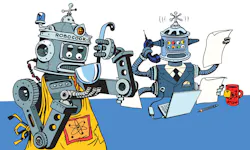 Machine vision is freeing robots to seek work beyond the kinds of highly repetitive jobs typically found in mass production. The Machine vision is freeing robots to seek work beyond the kinds of highly repetitive jobs typically found in mass production. The