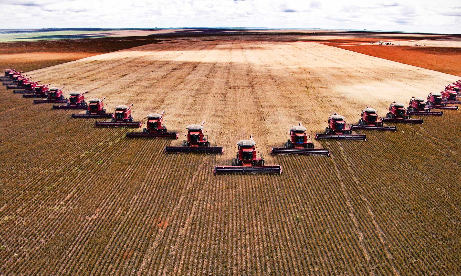 Just as in manufacturing, sensors, wireless networks and control technology make it easy to harvest yield data. This means that