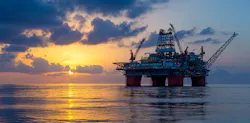BP's Thunder Horse platform in the Gulf of Mexico BP's Thunder Horse platform in the Gulf of Mexico