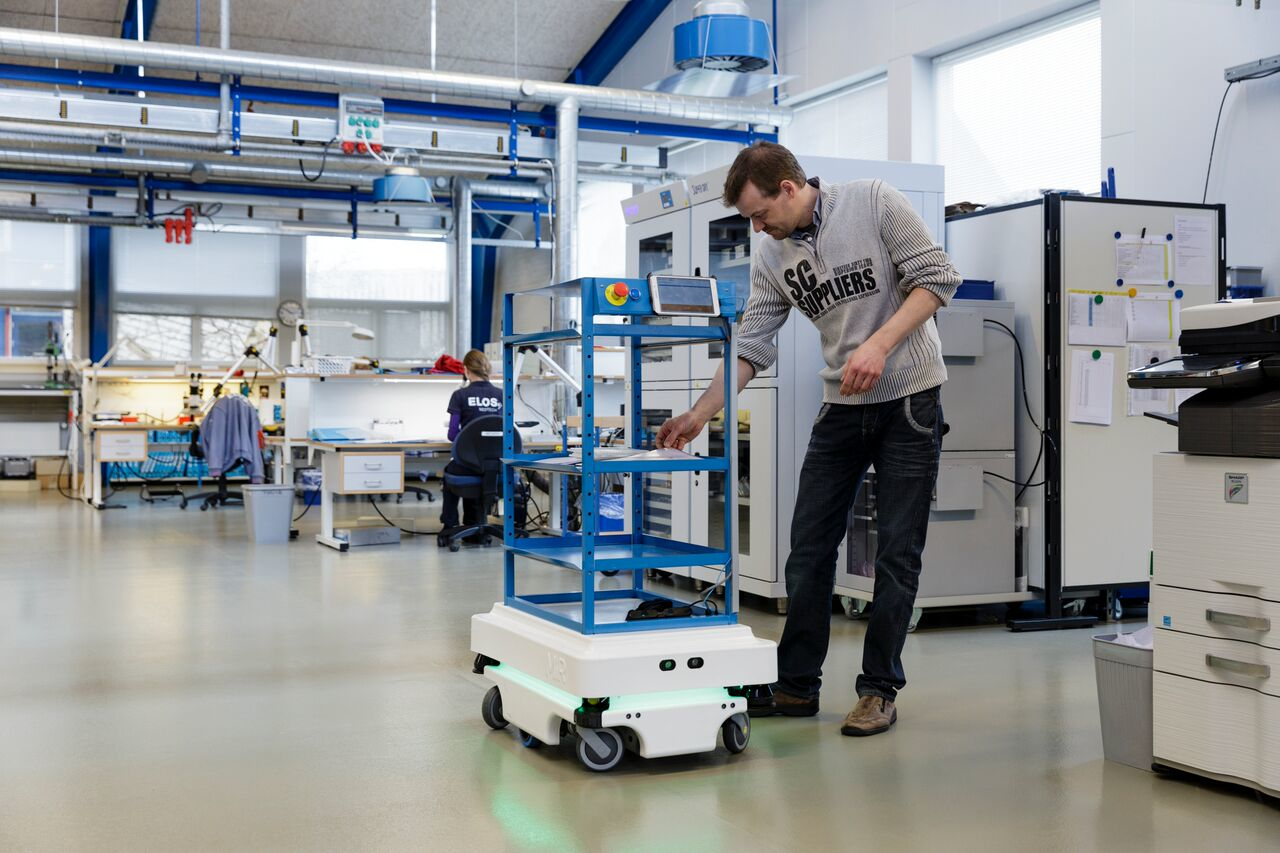 AGVs and Robotics Converge