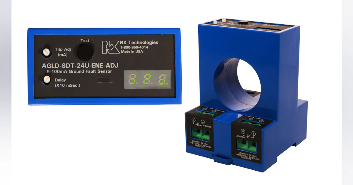 Earth Fault Rectangular Sensor Ground Fault Sensors | Automation World