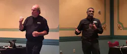 Tim Sowell (left) and Sree Hameed (right) Tim Sowell (left) and Sree Hameed (right)