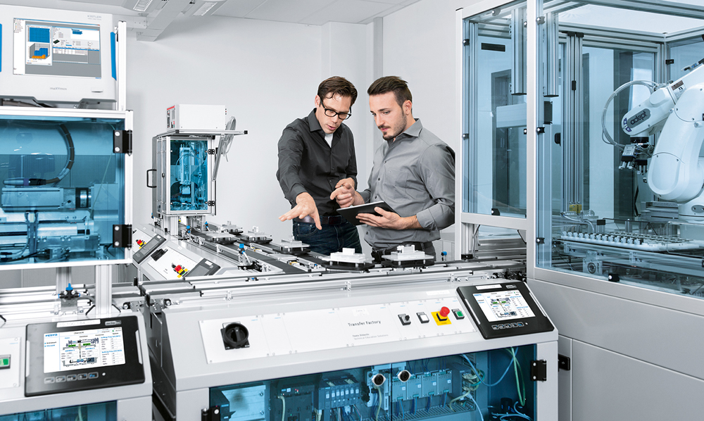 Festo Didactic&rsquo;s two-year Mechatronics Apprenticeship Program helps employers develop the skills that are missing in the workforce today by combining theoretical education, hands-on training, and on the job training. Source: Festo
