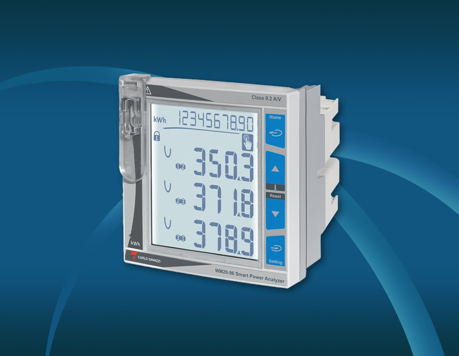 Three-phase power analyzer