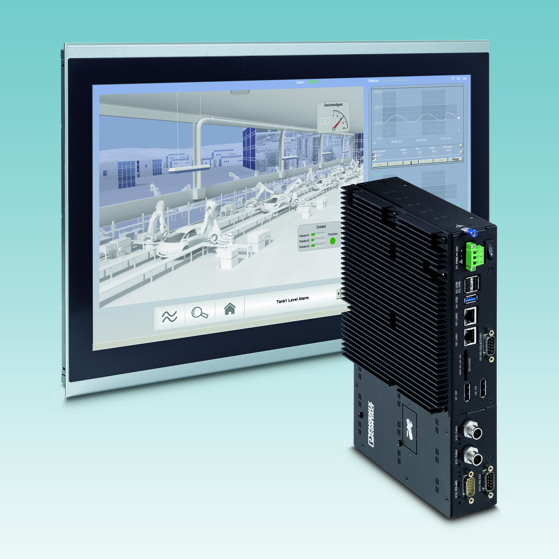Industrial PCs for simple applications
