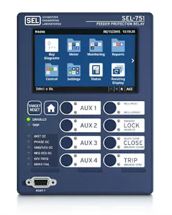 Optional touchscreen display for the SEL-751 Feeder Protection Relay Optional touchscreen display for the SEL-751 Feeder Protection Relay