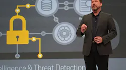 Eric Knapp addresses attendees at HUG Americas.