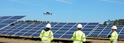 Duke Energy has been testing the use of drones for solar inspections, reducing a job from three days to two hours. Source: Duke Energy Duke Energy has been testing the use of drones for solar inspections, reducing a job from three days to two hours. Source: Duke Energy