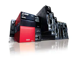 Mitsubishi’s rack-based C80 Series CNC features a CNC-dedicated CPU designed to maximize the control’s performance. Mitsubishi’s rack-based C80 Series CNC features a CNC-dedicated CPU designed to maximize the control’s performance.