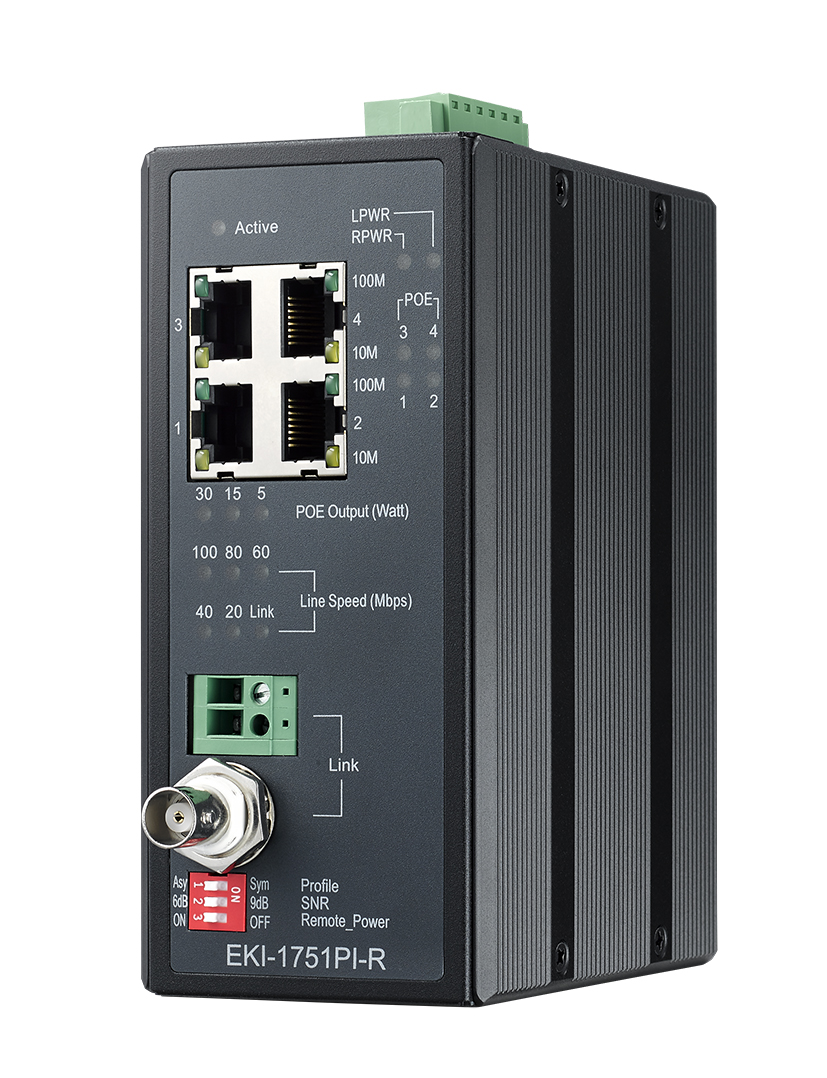 Advantech Provides Industrial Long Reach Ethernet VDSL Solution