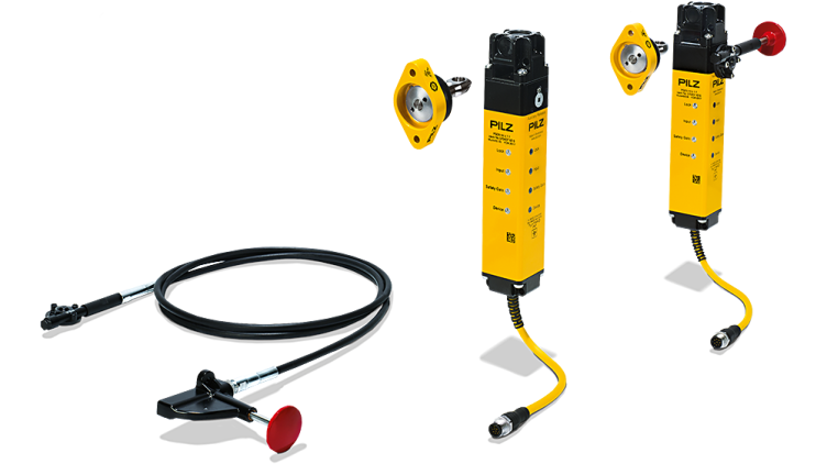 A remote escape release for the Pilz PSENmlock safety gate system offers the option of installing the safety gate switch at a pl