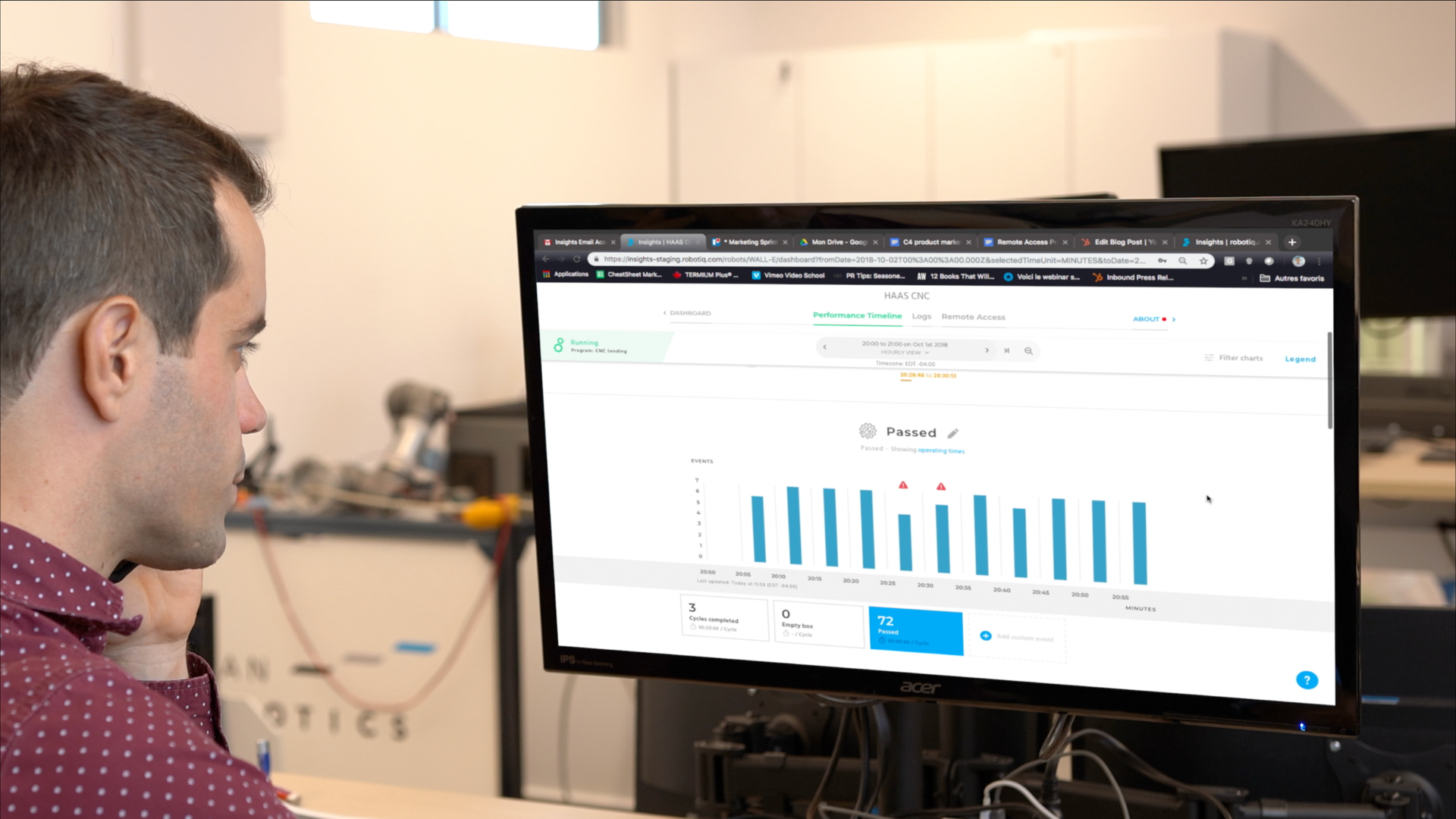 Robotiq has added Remote Access to its Insights monitoring software for Universal Robots.