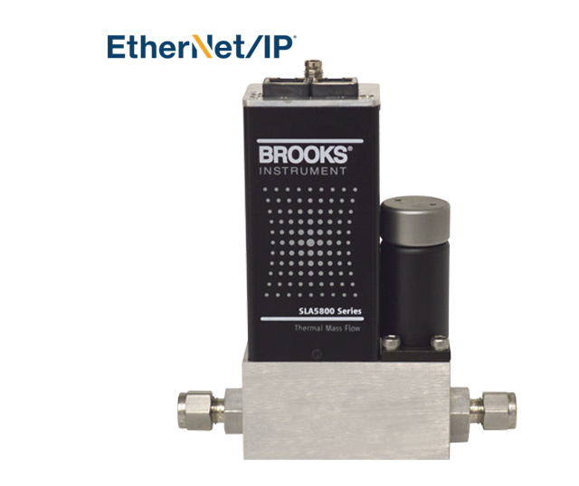 Brooks Instrument has added the Ethernet/IP digital communications interface to its SLA5800 Series mass flow controller family.